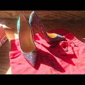 So Kate Christian Louboutin pointed toe stilettos